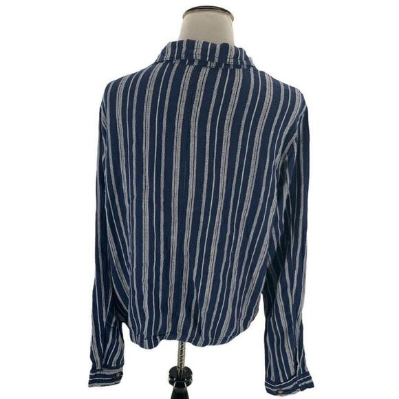 Supplies By Unionbay Linen Jacket Womens Size Medium Long Sleeves Drawstring NEW - Picture 3 of 11